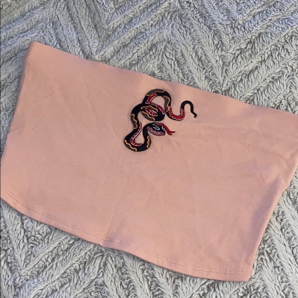 Snake tube top